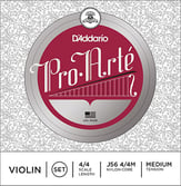 D'Addario Pro Arte Violin String Set 4/4 Medium